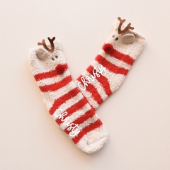 Personalized Reindeer Socks